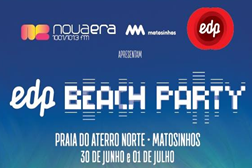 EDP Beach Party 2017 com cartaz fechado