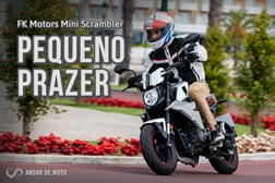 Teste FK Motors Mini Scrambler - Pequeno Prazer