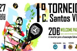 Solidariedade e desporto, a dupla perfeita num torneio de padel - 27 de outubro no Clube de Ténis do Estoril