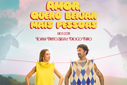 Estreia de “AMOR, QUERO BEIJAR MAIS PESSOAS” - Teatro Villaret, a partir de 15 de Novembro