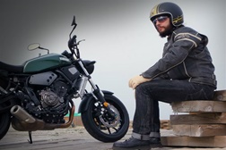 Equipamento e Acessórios de motociclismo - Bell e Ton Up - Conjunto de estilo Cafe Racer para homem