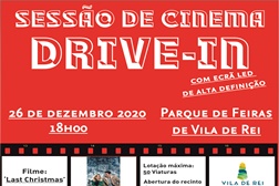 Vila de Rei recebe nova Sessão de Cinema Drive In