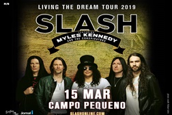 Slash ft. Myles Kennedy & The Conspirators no Campo Pequeno