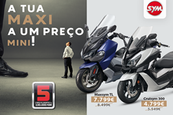 Campanha Sym Maxsym TL e Cruisym 300