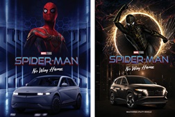 Hyundai no grande ecrã com o “Homem Aranha” - Hyundai IONIQ 5 e Hyundai TUCSON em destaque no “Spider-Man: No Way Home”