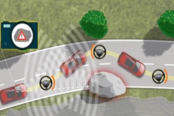 Ford Desenvolve Veículo de Teste Que Contorna de Modo Automático Veículos Parados ou a Baixa Velocidade ou Peões