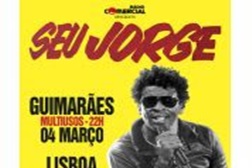 Seu Jorge anuncia concertos em Lisboa e Guimarães
