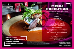 Novo menu executivo do CR7 Corner Bar & Bistro