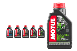 Motul Scooter Power - lubrificantes específicos para as motas mais urbanas com homologação API SN.