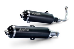 Escapes Polini The Black Collection para Piaggio MP3 500 - Honda SH 125/150