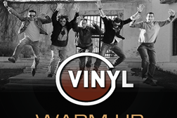 Vinyl em concerto no Warm Up Cabreira Rock dia 29 de agosto, pelas 21h30.