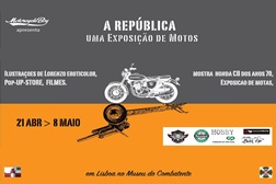 Motorcycle Boy apresenta uma exposição de motos: A REPÚBLICA