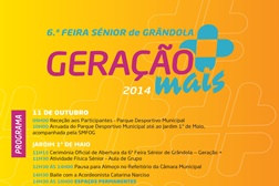 6ª Feira Sénior de Grândola » GERAÇÃO + Para uma Geração Mais Ativa