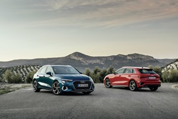 Novo AUDI A3 Sportback - Três níveis de equipamento e quatro motorizações