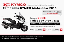 Campanha KYMCO Motoshow 2015