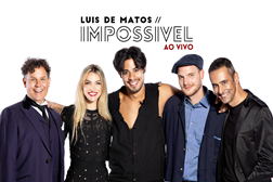 Luís de Matos IMPOSSÍVEL Ao Vivo 2023 - Laurent Piron, Léa Kyle, Luís de Matos Raymond Crowe e Winston Fuenmayor são os mágicos desta edição