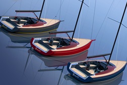 Peugeot Design Lab cria veleiro com a LATITUDE 46 - Veleiro chama-se TOFINOU 9.7