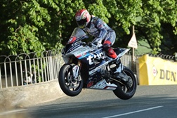 Dan Kneen pouco antes do acidente fatal