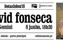 David Fonseca apresenta novo álbum à porta dos Armazéns do Chiado