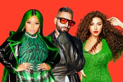 Nicki Minaj, Maluma & Myriam Fares juntam-se em hino do Campeonato Mundial de Futebol FIFA de 2022