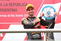 Moto 2- Argentina - Oliveira no pódio