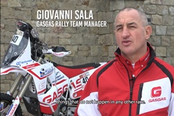 Giovanni Sala, o Rally Team Manager da Gas Gas fala do Dakar