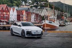 Totalmente carregado: de Copenhaga a Bergen ao volante do A6 e-Tron