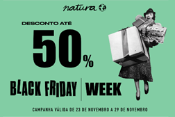 Na Natura a Black Friday dura uma semana