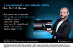 Sociedade Comercial C. Santos apresenta novo cartão de crédito com convidados especiais