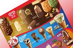 Novidades fresquinhas... Os novos gelados da Olá já chegaram! - Sete lançamentos, dos quais se destacam dois novos Magnum, um novo Cornetto, e o novo Volcanix