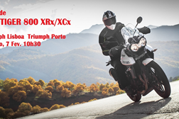 Test Ride às novas Triumph Tiger 800 XRx/XCx este sábado em Lisboa e no Porto