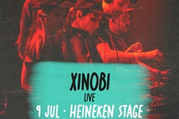 Xinobi sobe ao palco Heineken no dia 9 de Julho