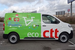 Frota dos CTT reforçada com mais 21 veículos elétricos  - Distribuídos por seis centros de entrega