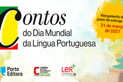 Prazo alargado para entrega de originais no concurso literário «Contos do Dia Mundial da Língua Portuguesa»