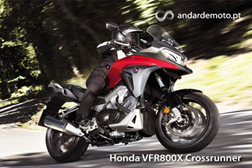Honda VFR800X Crossrunner - Pronta para as curvas