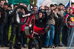 Trial no Dia Nacional do Motociciclista