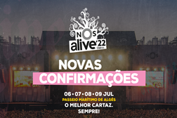 Anunciadas novas confirmações no NOS Alive'22