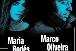 Marco Oliveira e Maria Rodés juntos em concerto na Casa da Música no dia 21 de dezembro