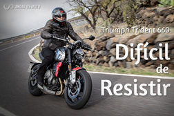 Teste Triumph Trident 660 - Difícil de Resistir
