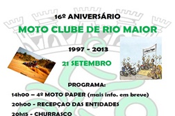 16º Aniversário Moto Clube de Rio Maior