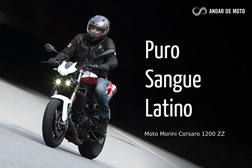 Teste Moto Morini Corsaro 1200 ZZ - Puro Sangue Latino