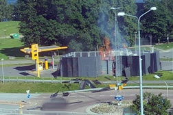 Incidente numa estação de abastecimento de hidrogénio - Em Kjørbo nos arredores de Oslo, Noruega