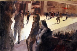 Exposição de aguarelas na Galeria Municipal de Torres Vedras