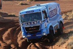 Africa Eco Race 2014  MAN TGS luso ocupa a vice-liderança