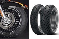 A Dunlop celebra o fornecimento à Harley-Davidson de 10 milhões de pneus como equipamento de série.