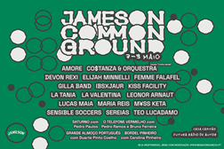 Em contagem decrescente para o Jameson Common Ground - De 7 a 9 de maio, a Casa Capitão recebe três dias de música e conexões no novo evento cultural de Lisboa