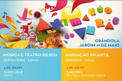 Município de Grândola Promove Animação de Verão no Jardim 1º de Maio