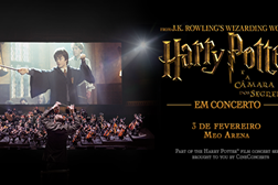Filme-concerto "Harry Potter e a Câmara dos Segredos" chega a Lisboa em 2018