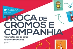 Trocas de cromos no Spacio Shopping