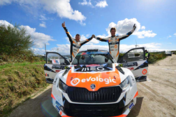 Armindo Araújo e Luís Ramalho com pódio no Rali Serras de Fafe e Felgueiras - Equipa aumento a sua liderança no Campeonato Nacional